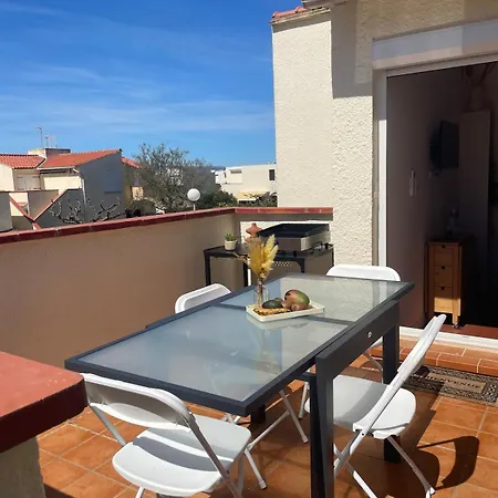 شقة A Pied, Terrasse Et Clim Le Barcarès